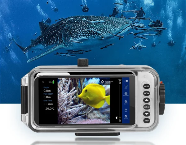 scuba phone case hotdive product picture whale shark
